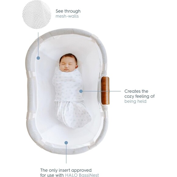 HALO BassiNest Newborn Insert, Only Insert BassiNest- NEW SEALED IN BOX - Picture 3 of 10